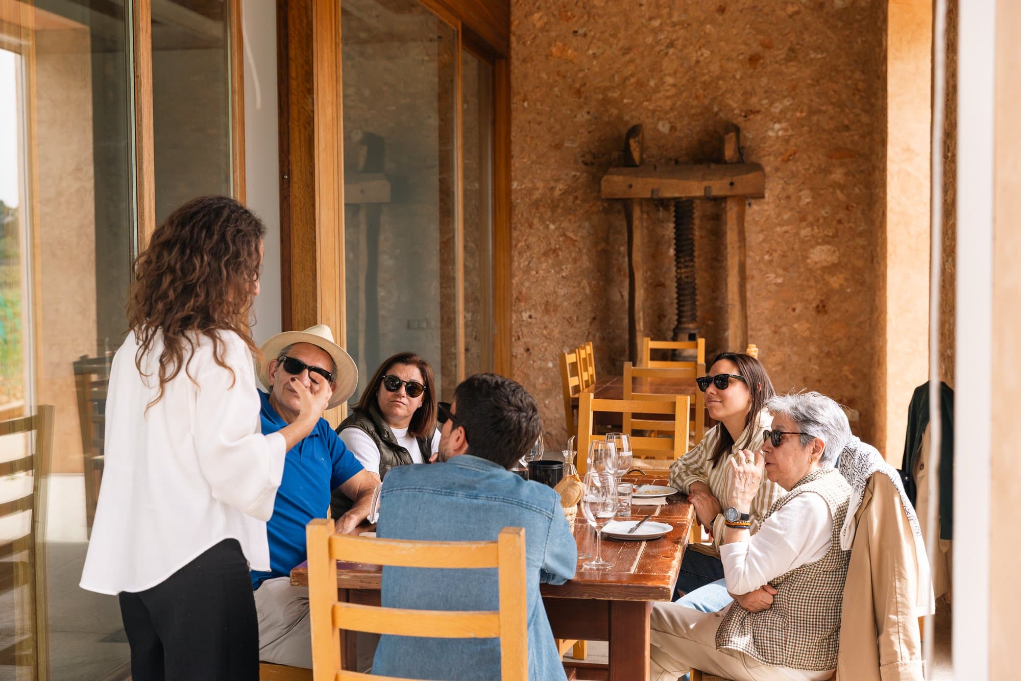 Wine tasting