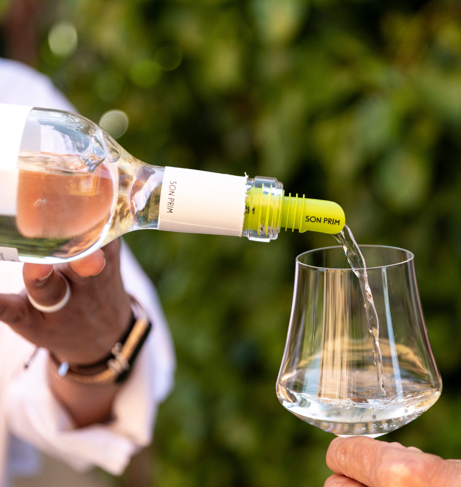 Wine tasting at the winery