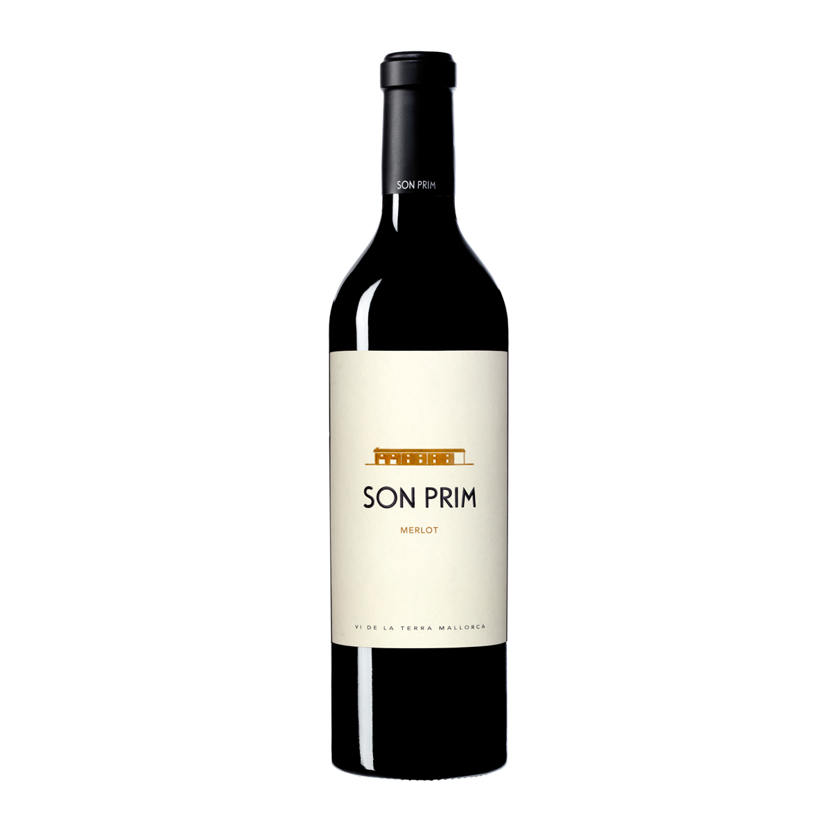 Botella Merlot SON PRIM vino de Mallorca