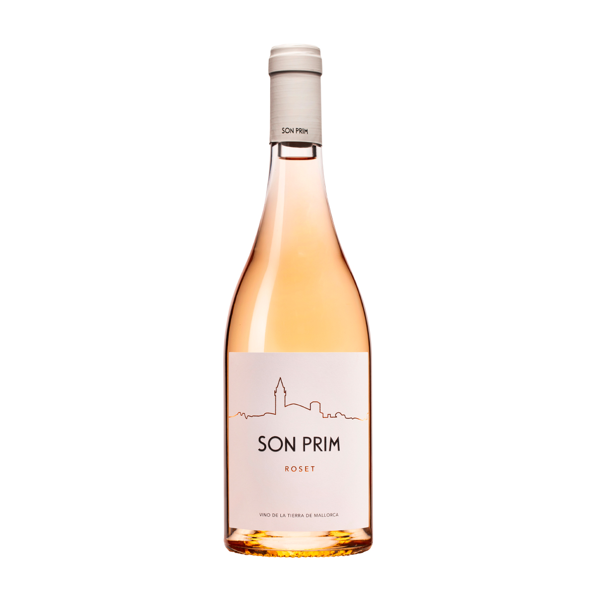 Vino rosado de Mallorca, botella de SON PRIM Roset
